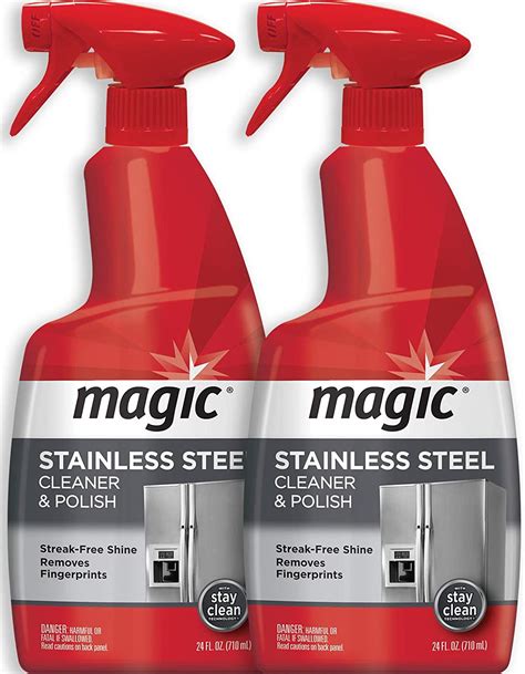 Magi stainless steel cleaner and polish